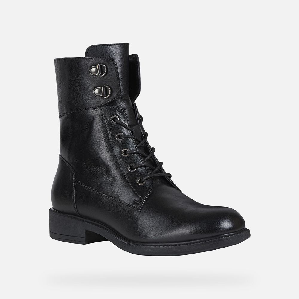 Geox Bayan Ankle Bot Siyah - Catria - QDI-685903